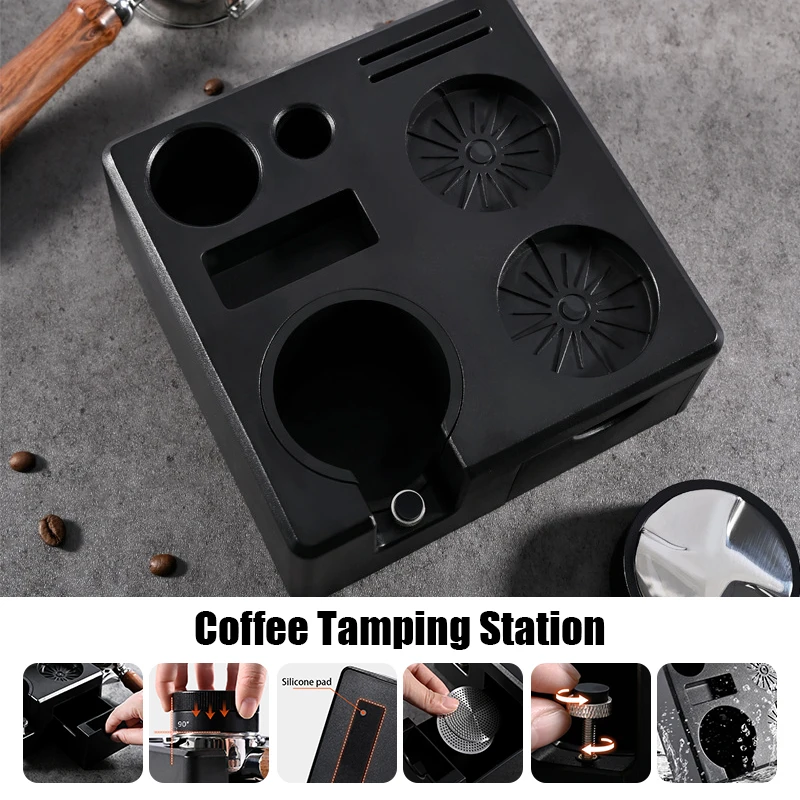 Portafilter 58Mm - Estación de compactación de café para