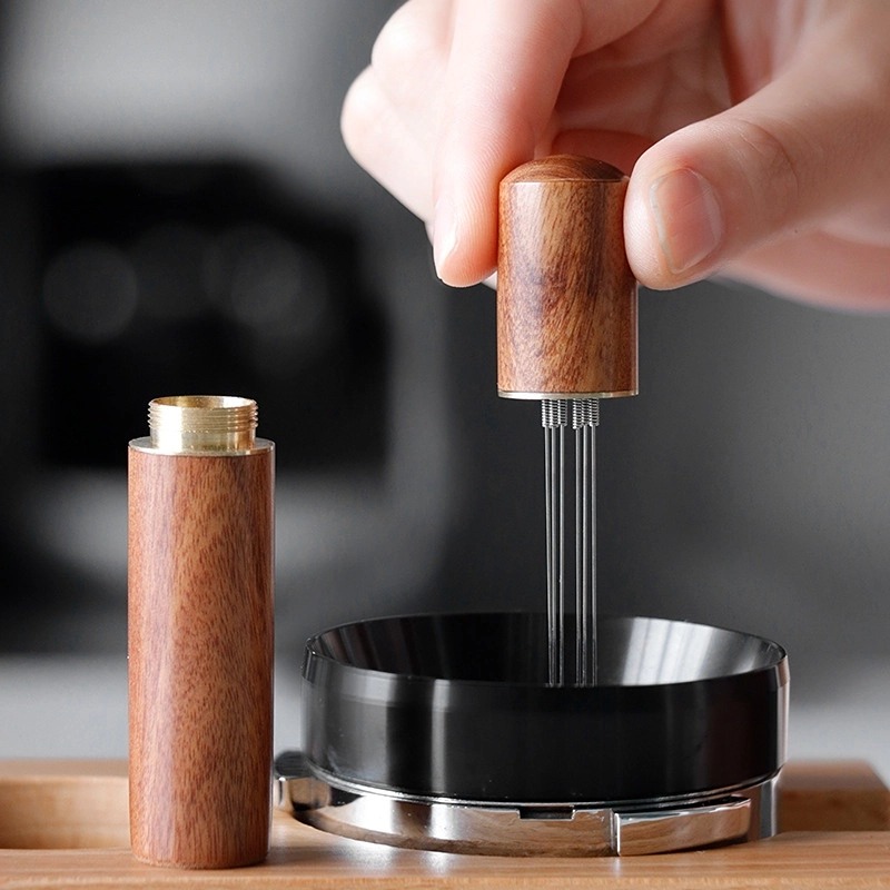 Coffee Equipment Distributor - Prensador de Café de Acero Inoxidable,