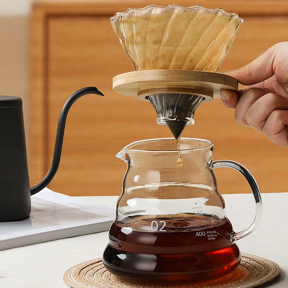 Juego de café de goteo con fil - Coffee Equipment Kit reseña y precio