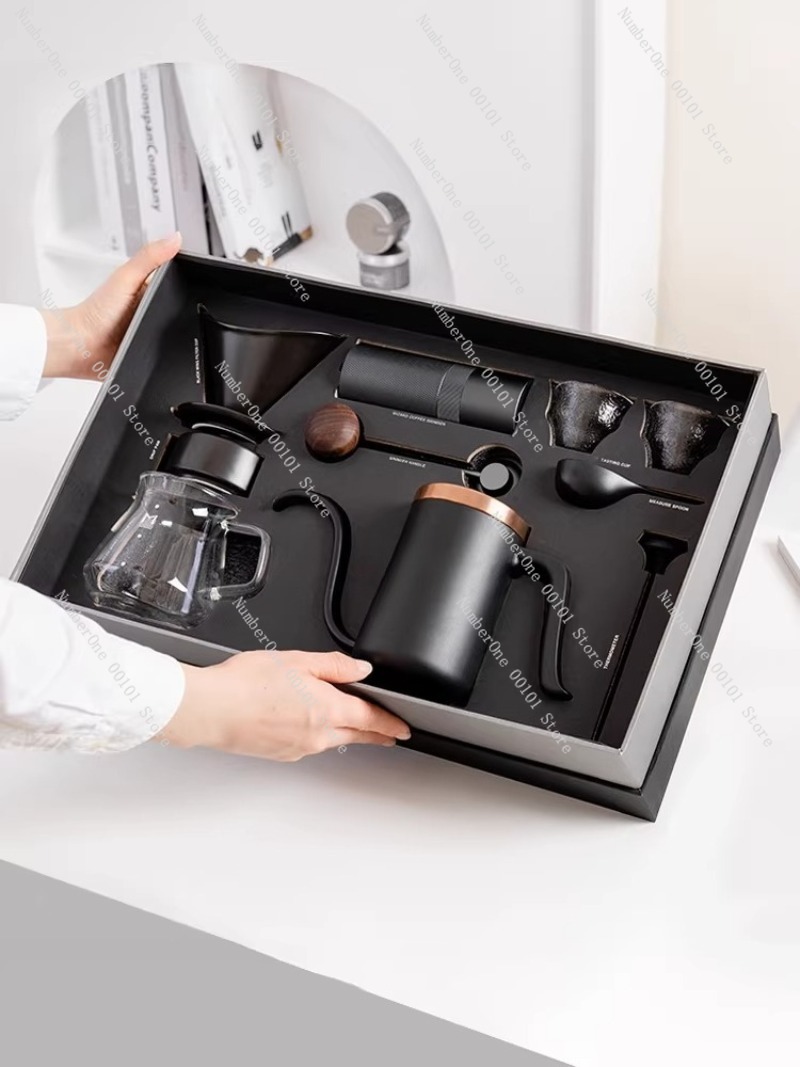 Set de Cafetera Manual, Caja d - Coffee Equipment Kit reseña y precio