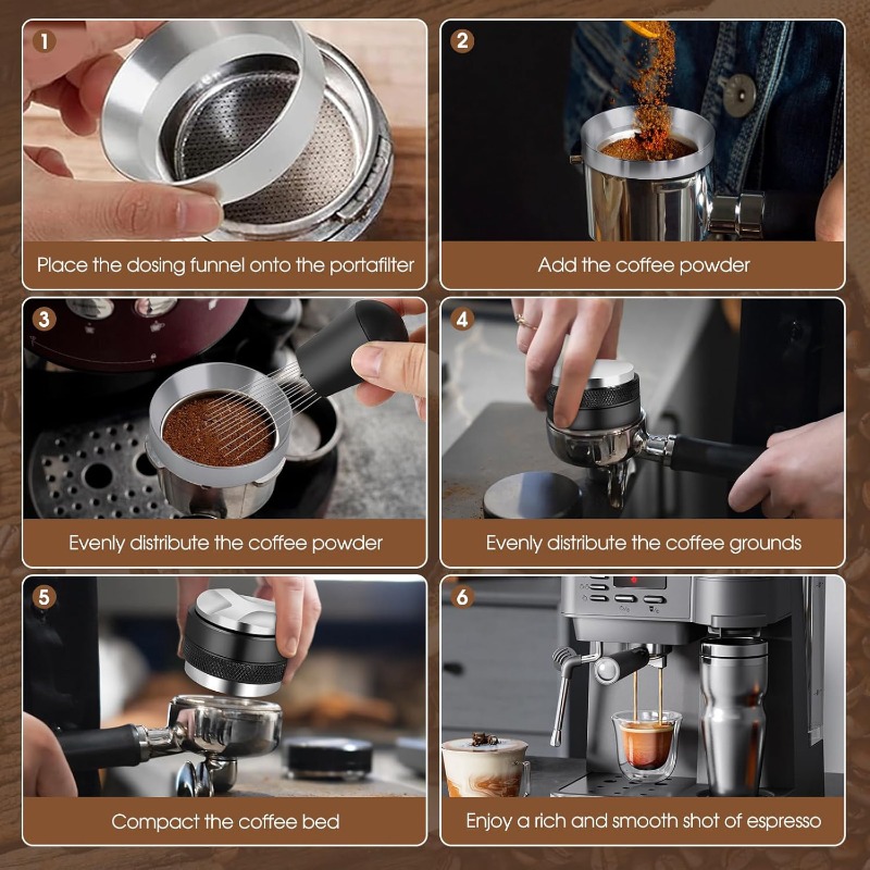 Juego de Espresso de 5 Piezas  - Coffee Equipment Distributor reseña y precio
