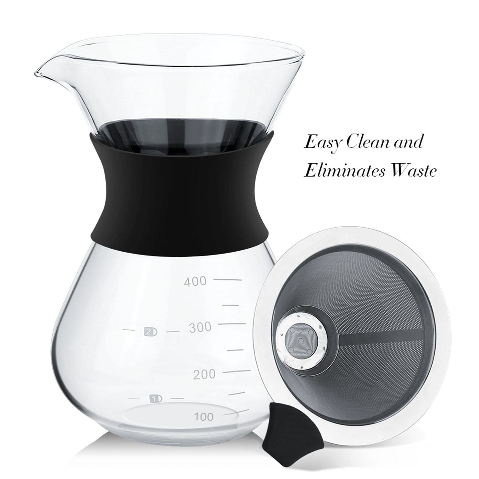 Cafetera Manual de 400ml con f - Coffee Equipment Distributor reseña y precio