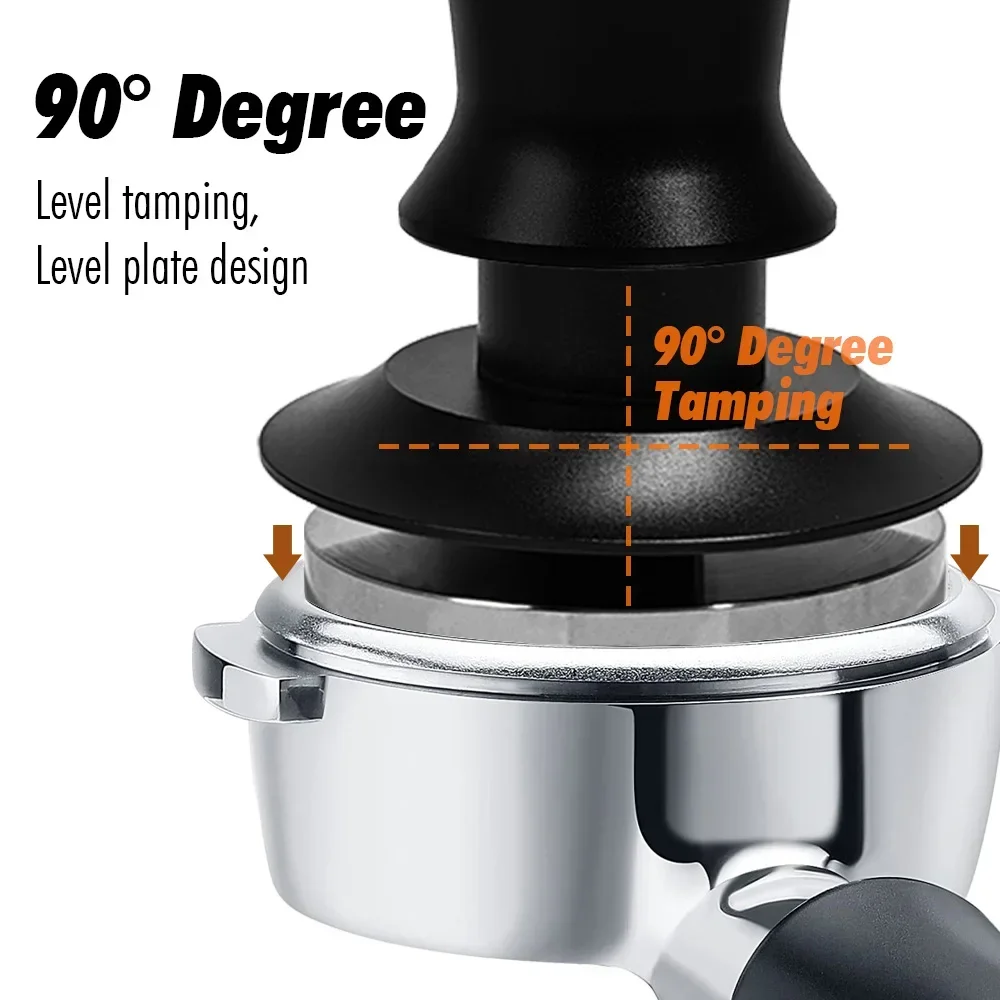 Prensa de café de 51mm, doble  - Coffee Equipment Kit reseña y precio